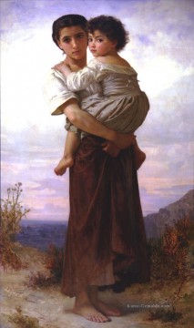 William Adolphe Bouguereau Werke - Jeunes bohemiennes Realismus William Adolphe Bouguereau